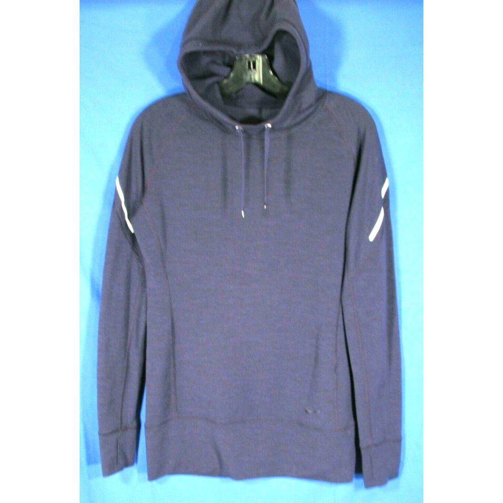 NIKE Soft Knit GRAYISH PURPLE Running Yoga SWEATSHIRT SWEATER w/Thumb Holes sz S